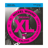 Картинка Струны для бас-гитары D'Addario EXL170S Nickel Wound - лучшая цена, доставка по России