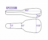 Картинка кейс для классической гитары Onstage GPCC5550B - лучшая цена, доставка по России