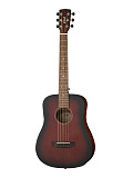 Картинка Электроакустическая гитара Cort Earth-GO-OPBB-wbag - лучшая цена, доставка по России