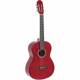 Картинка Гитара классическая 4/5 Gewa pure Classical Guitar Basic Transparent Red 4/4 - лучшая цена, доставка по России