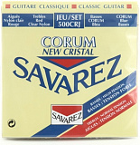 Картинка Комплект струн для классической гитары Savarez 500CRJ New Cristal Corum - лучшая цена, доставка по России