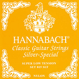 Картинка Струны для классической гитары Hannabach 815SLT Yellow Silver Special - лучшая цена, доставка по России