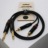 Картинка Компонентный кабель Shnoor RCA2JM-3m - лучшая цена, доставка по России