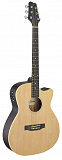 Картинка Электроакустическая гитара Stagg SA35 ACE-N - лучшая цена, доставка по России