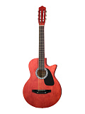 Картинка Электроакустическая гитара Аккорд ACD-40AE-3d-MAH - лучшая цена, доставка по России