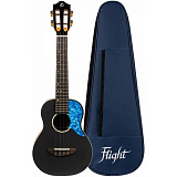Картинка Укулеле тенор Flight Iris Tenor BK - лучшая цена, доставка по России