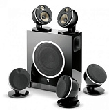 Картинка Комплект акустики Focal Dome Pack 5.1 Flax & Sub Air Black - лучшая цена, доставка по России