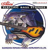 Картинка Комплект струн для 6-струнной бас-гитары Alice A606(6)-M - лучшая цена, доставка по России