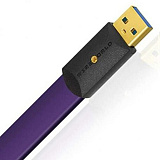 Картинка USB-кабель Wireworld Ultraviolet 8 USB 3.0 (A to Micro B) Flat Cab 1.0m - лучшая цена, доставка по России