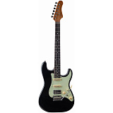 Картинка Электрогитара Crafter Charlotte (Silhouette) VVS RS Cosmic Black - лучшая цена, доставка по России