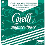 Картинка Струны для скрипки Savarez 800MLB Medium Light Corelli Alliance Vivage - лучшая цена, доставка по России